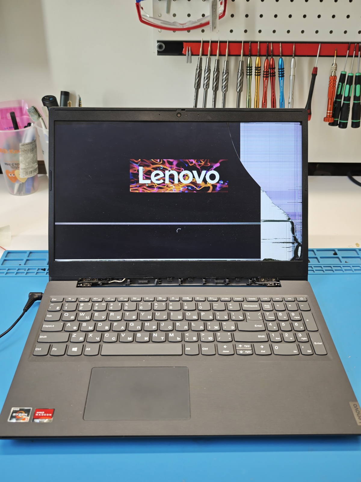 Замена матрицы на ноутбуке Lenovo V155-15AP